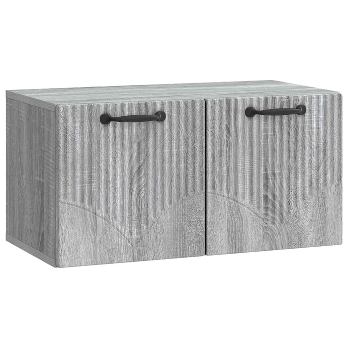 Oglindă TV montată pe perete Sonoma gri 59,5 x 31 x 30 cm - WALTI WALTI