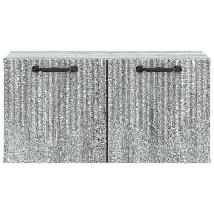 Oglindă TV montată pe perete Sonoma gri 59,5 x 31 x 30 cm - WALTI WALTI