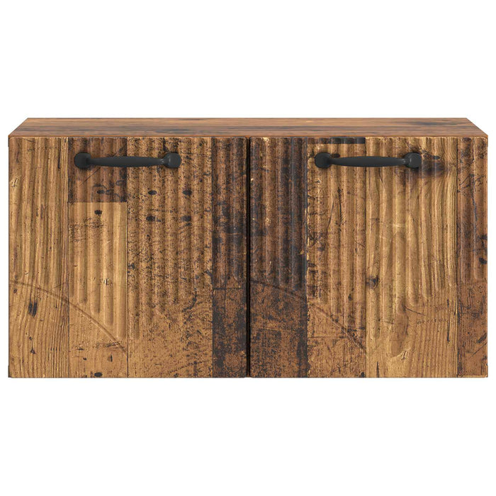 Oglindă TV montată pe perete Lemn vechi 59,5 x 31 x 30 cm - WALTI WALTI