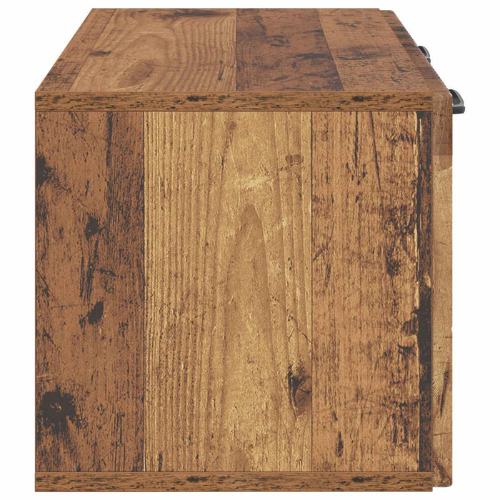 Oglindă TV montată pe perete Lemn vechi 59,5 x 31 x 30 cm - WALTI WALTI