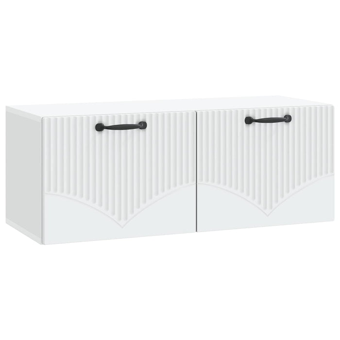 Oglindă TV montată pe perete Pe perete Alb 78,5 x 31 x 30 cm - WALTI WALTI