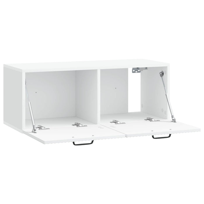 Oglindă TV montată pe perete Pe perete Alb 78,5 x 31 x 30 cm - WALTI WALTI
