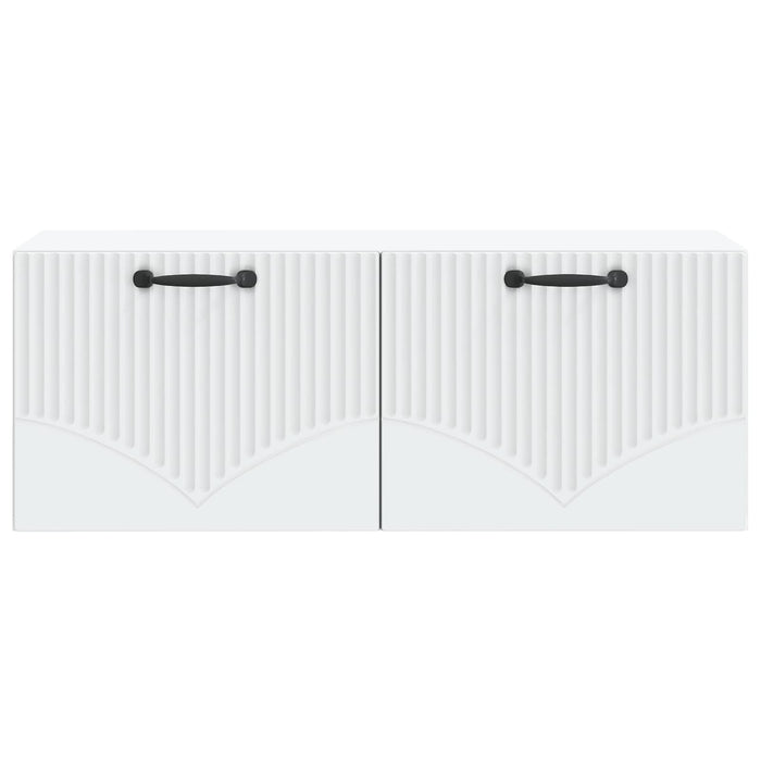 Oglindă TV montată pe perete Pe perete Alb 78,5 x 31 x 30 cm - WALTI WALTI