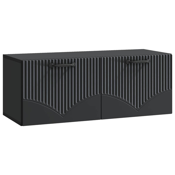 Oglindă TV montată pe perete Pe perete Negru 78,5 x 31 x 30 cm - WALTI WALTI