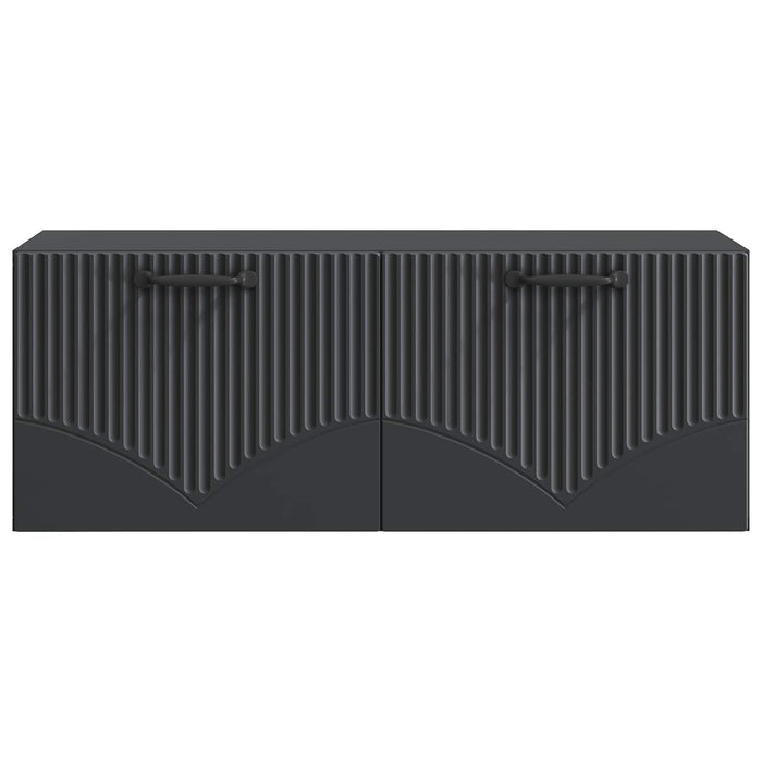 Oglindă TV montată pe perete Pe perete Negru 78,5 x 31 x 30 cm - WALTI WALTI