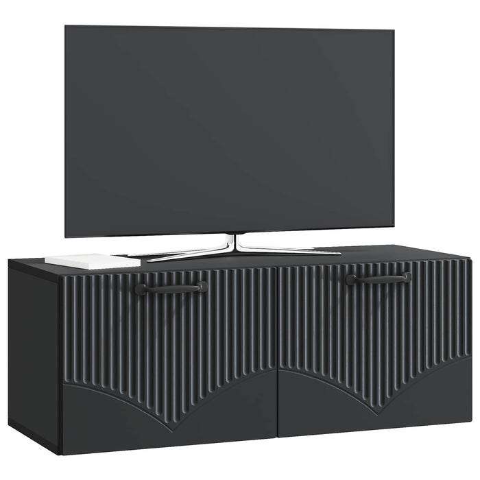 Oglindă TV montată pe perete Pe perete Negru 78,5 x 31 x 30 cm - WALTI WALTI