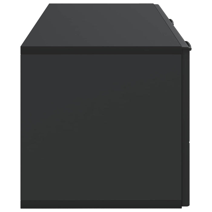 Oglindă TV montată pe perete Pe perete Negru 78,5 x 31 x 30 cm - WALTI WALTI