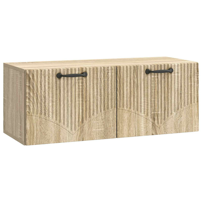 Oglindă TV montată pe perete Stejar Sonoma 78,5 x 31 x 30 cm - WALTI WALTI