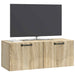 Oglindă TV montată pe perete Stejar Sonoma 78,5 x 31 x 30 cm - WALTI WALTI