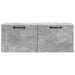Oglindă TV montată pe perete Gri Beton 78,5 x 31 x 30 cm - WALTI WALTI