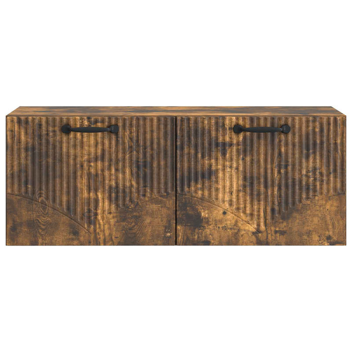Oglindă TV montată pe perete Stejar fumuriu 78,5 x 31 x 30 cm - WALTI WALTI