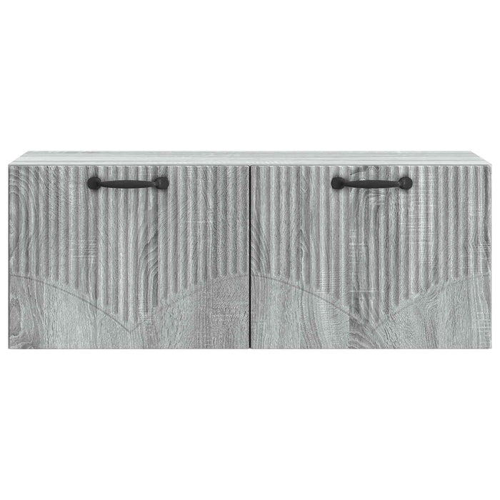 Oglindă TV montată pe perete Sonoma gri 78,5 x 31 x 30 cm - WALTI WALTI