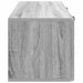 Oglindă TV montată pe perete Sonoma gri 78,5 x 31 x 30 cm - WALTI WALTI