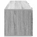 Oglindă TV montată pe perete Sonoma gri 98 x 31 x 30 cm - WALTI WALTI