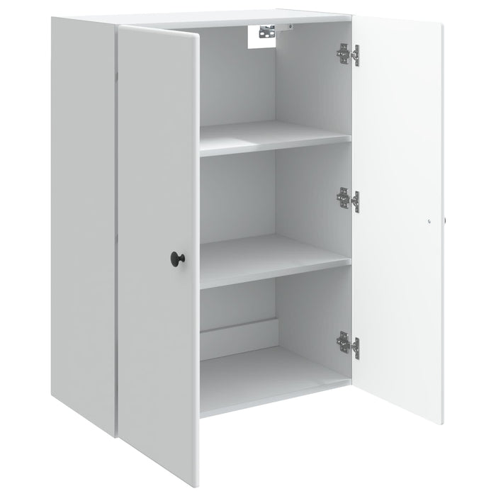 Dulap montat pe perete Alb 66 x 34,5 x 90 cm Lemn prelucrat - WALTI WALTI