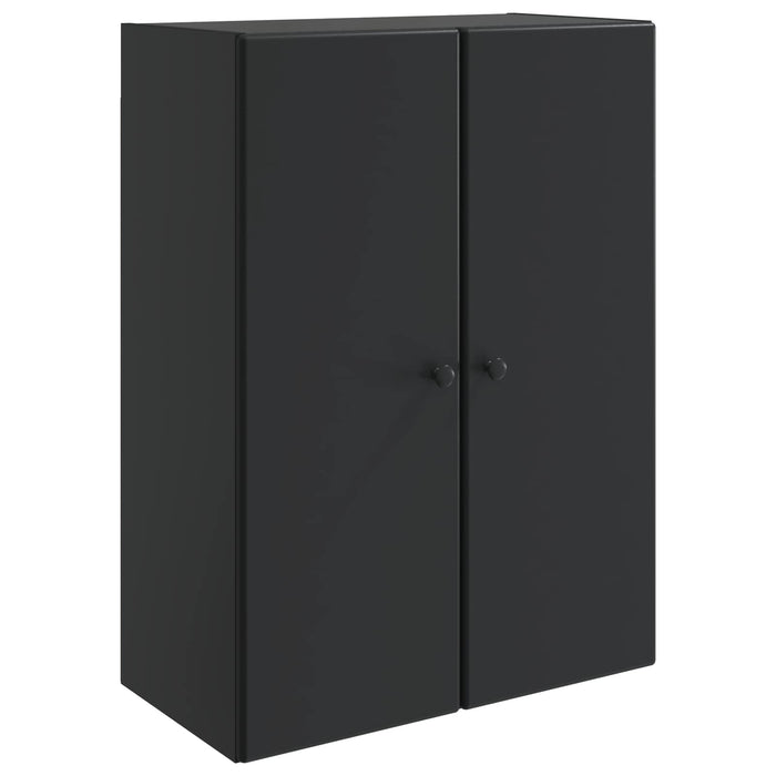 Dulap montat pe perete Negru 66 x 34,5 x 90 cm Lemn prelucrat - WALTI WALTI