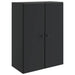 Dulap montat pe perete Negru 66 x 34,5 x 90 cm Lemn prelucrat - WALTI WALTI