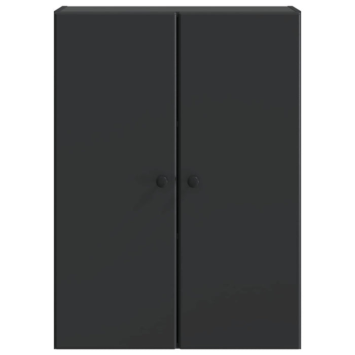 Dulap montat pe perete Negru 66 x 34,5 x 90 cm Lemn prelucrat - WALTI WALTI