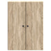 Dulap montat pe perete Stejar Sonoma 66 x 34,5 x 90 cm - WALTI WALTI