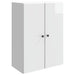 Dulap montat pe perete Alb foarte lucios 66 x 34,5 x 90 cm - WALTI WALTI