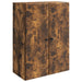 Dulap montat pe perete Stejar fumuriu 66 x 34,5 x 90 cm - WALTI WALTI