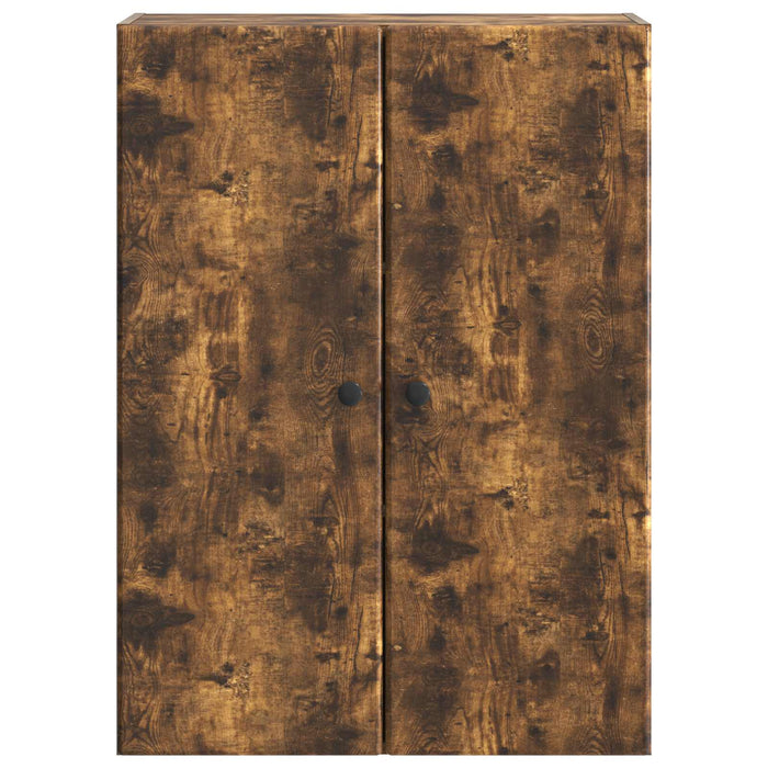 Dulap montat pe perete Stejar fumuriu 66 x 34,5 x 90 cm - WALTI WALTI