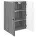 Dulap montat pe perete Sonoma gri 66 x 34,5 x 90 cm - WALTI WALTI