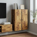 Dulap montat pe perete Lemn vechi 66 x 34,5 x 90 cm - WALTI WALTI