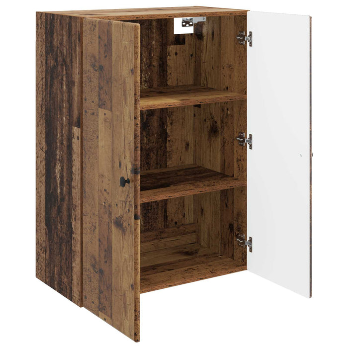 Dulap montat pe perete Lemn vechi 66 x 34,5 x 90 cm - WALTI WALTI