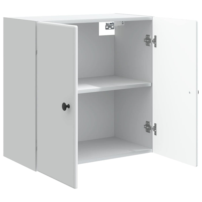 Dulap montat pe perete Alb 59 x 31 x 60 cm Lemn prelucrat - WALTI WALTI