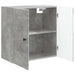 Dulap montat pe perete Gri Beton 59 x 31 x 60 cm Lemn prelucrat - WALTI WALTI