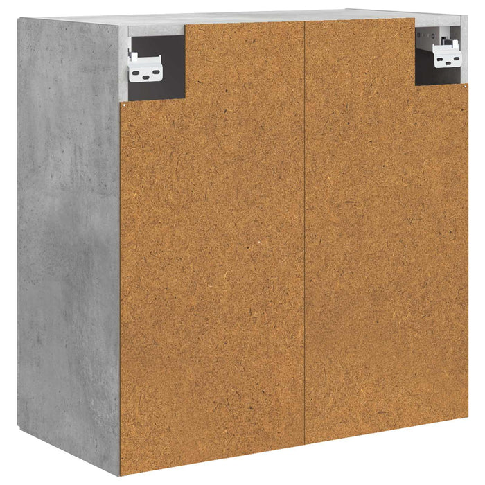 Dulap montat pe perete Gri Beton 59 x 31 x 60 cm Lemn prelucrat - WALTI WALTI