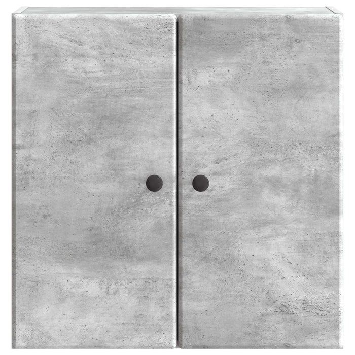 Dulap montat pe perete Gri Beton 59 x 31 x 60 cm Lemn prelucrat - WALTI WALTI