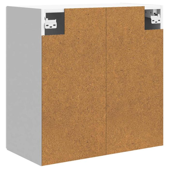 Dulap montat pe perete Alb foarte lucios 59 x 31 x 60 cm WALTI