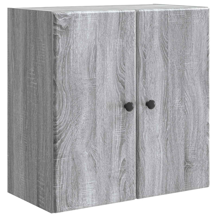 Dulap montat pe perete Sonoma gri 59 x 31 x 60 cm - WALTI WALTI