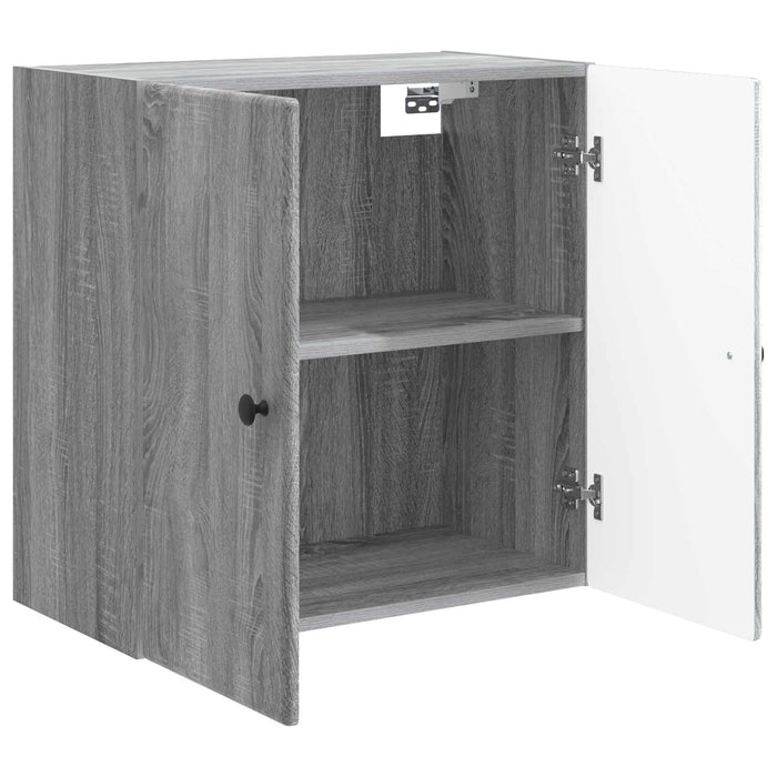 Dulap montat pe perete Sonoma gri 59 x 31 x 60 cm - WALTI WALTI