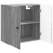 Dulap montat pe perete Sonoma gri 59 x 31 x 60 cm - WALTI WALTI