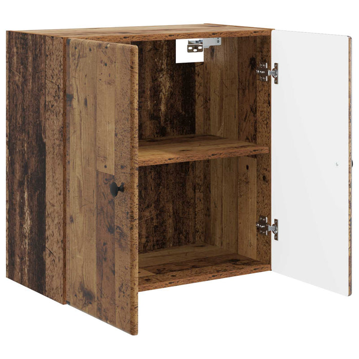 Dulap montat pe perete Lemn vechi 59 x 31 x 60 cm - WALTI WALTI