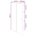 Dulap montat pe perete Alb 33 x 34,5 x 90 cm Lemn prelucrat - WALTI WALTI