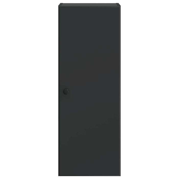 Dulap montat pe perete Negru 33 x 34,5 x 90 cm Lemn prelucrat - WALTI WALTI