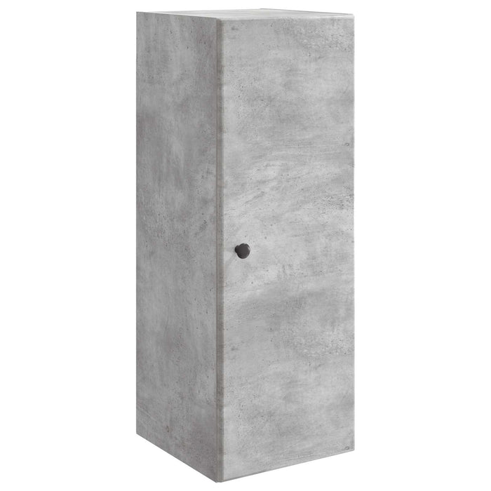 Dulap montat pe perete Gri Beton 33 x 34,5 x 90 cm - WALTI WALTI
