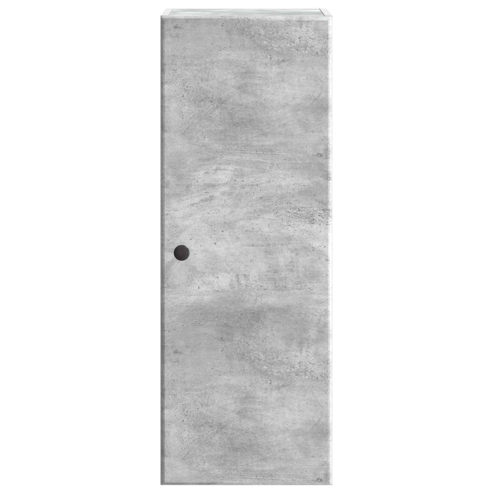 Dulap montat pe perete Gri Beton 33 x 34,5 x 90 cm - WALTI WALTI