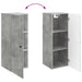 Dulap montat pe perete Gri Beton 33 x 34,5 x 90 cm - WALTI WALTI