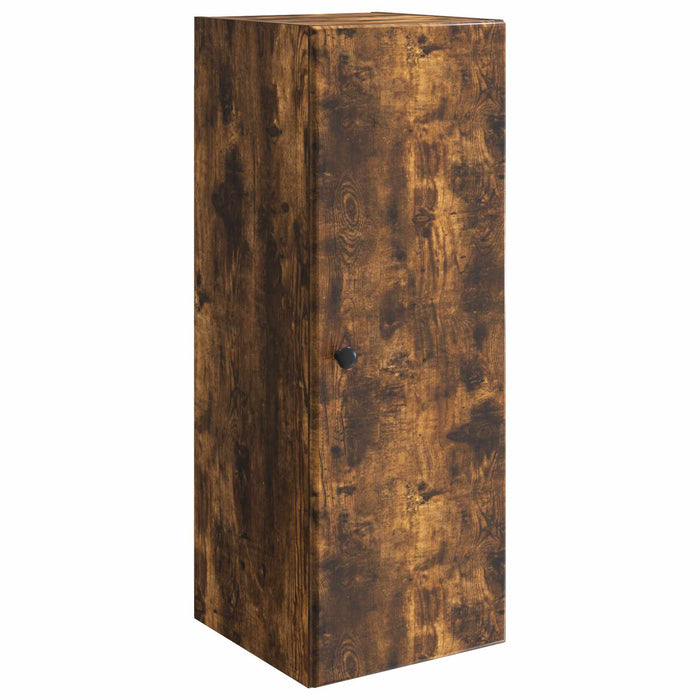 Dulap montat pe perete Stejar fumuriu 33 x 34,5 x 90 cm - WALTI WALTI