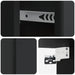 Dulap de noapte suspendat cu sertar Negru 34,5 x 33 x 20 cm - WALTI WALTI