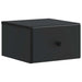 Dulap de noapte suspendat cu sertar Negru 34,5 x 33 x 20 cm - WALTI WALTI