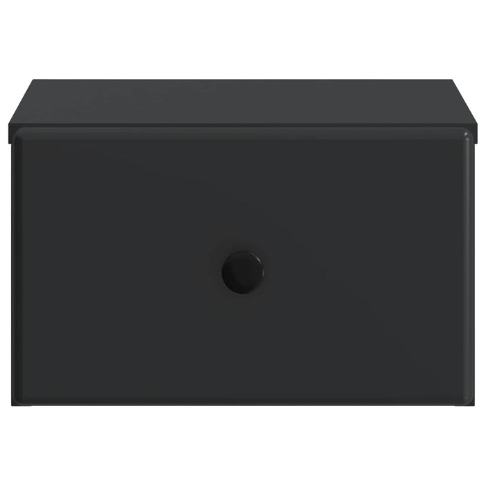 Dulap de noapte suspendat cu sertar Negru 34,5 x 33 x 20 cm - WALTI WALTI