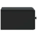 Dulap de noapte suspendat cu sertar Negru 34,5 x 33 x 20 cm - WALTI WALTI