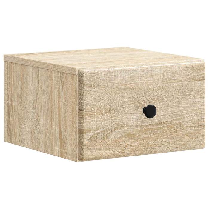Dulap de noapte suspendat Stejar Sonoma 34,5 x 33 x 20 cm - WALTI WALTI