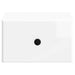 Dulap de noapte suspendat Alb foarte lucios 34,5 x 33 x 20 cm - WALTI WALTI